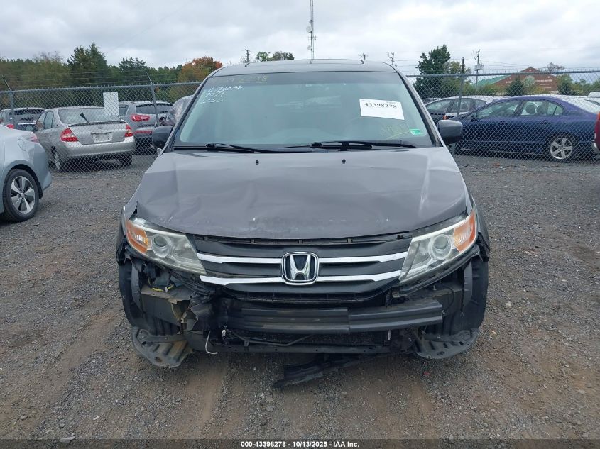 2013 Honda Odyssey Ex-L VIN: 5FNRL5H6XDB079897 Lot: 43398278