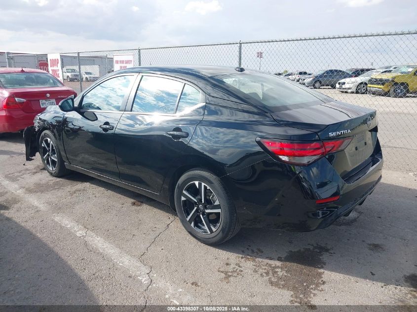 2025 Nissan Sentra Sv VIN: 3N1AB8CV1SY274856 Lot: 43398307