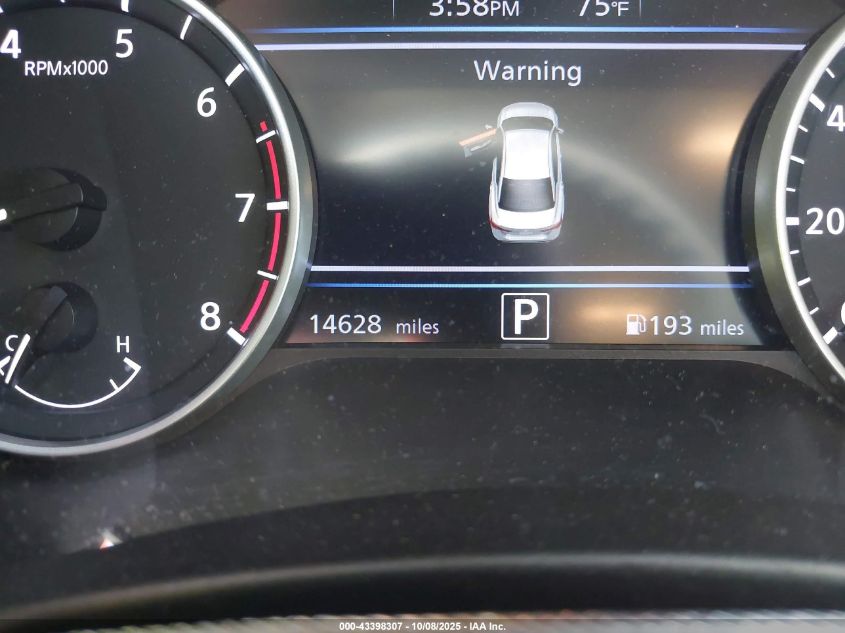 2025 Nissan Sentra Sv VIN: 3N1AB8CV1SY274856 Lot: 43398307