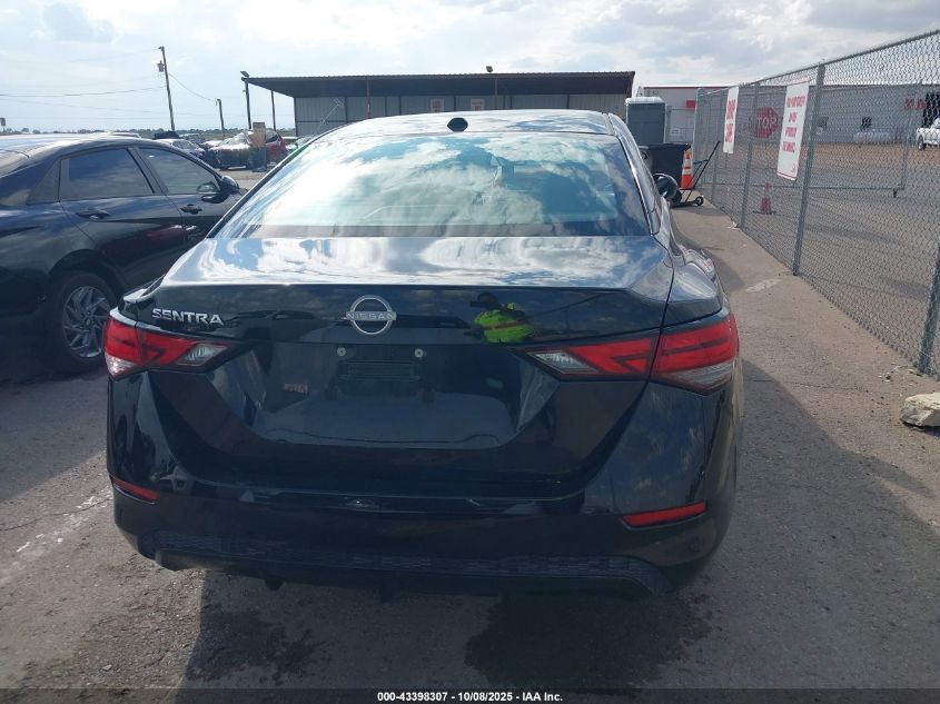 2025 Nissan Sentra Sv VIN: 3N1AB8CV1SY274856 Lot: 43398307