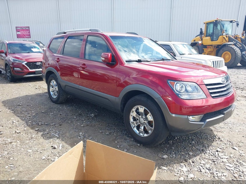 KNDJJ741895025838 2009 Kia Borrego Ex V6 auction photo 1