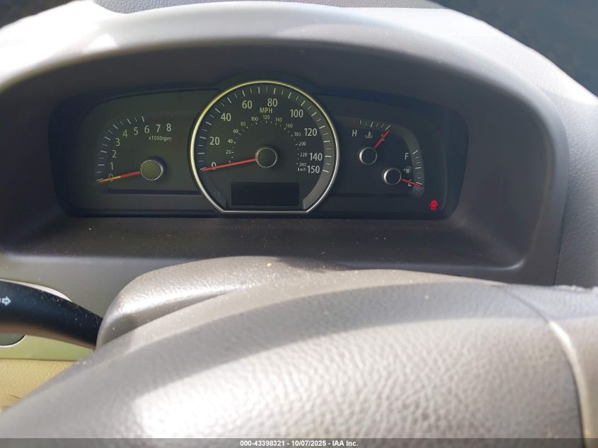 2009 Kia Borrego Ex V6 VIN: KNDJJ741895025838 Lot: 43398321