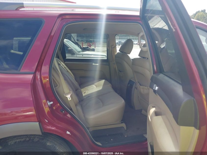 2009 Kia Borrego Ex V6 VIN: KNDJJ741895025838 Lot: 43398321