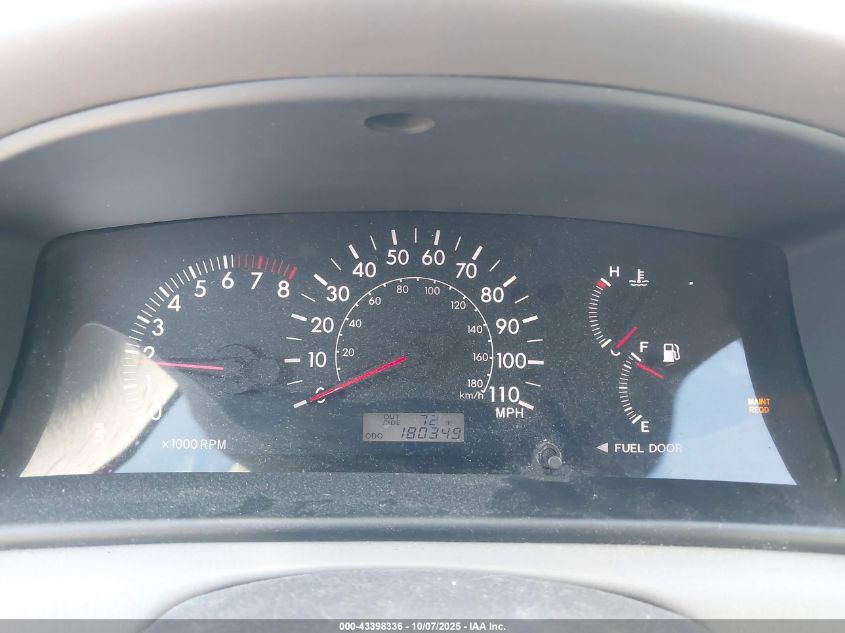 2005 Toyota Corolla Le VIN: 2T1BR30E85C444185 Lot: 43398336