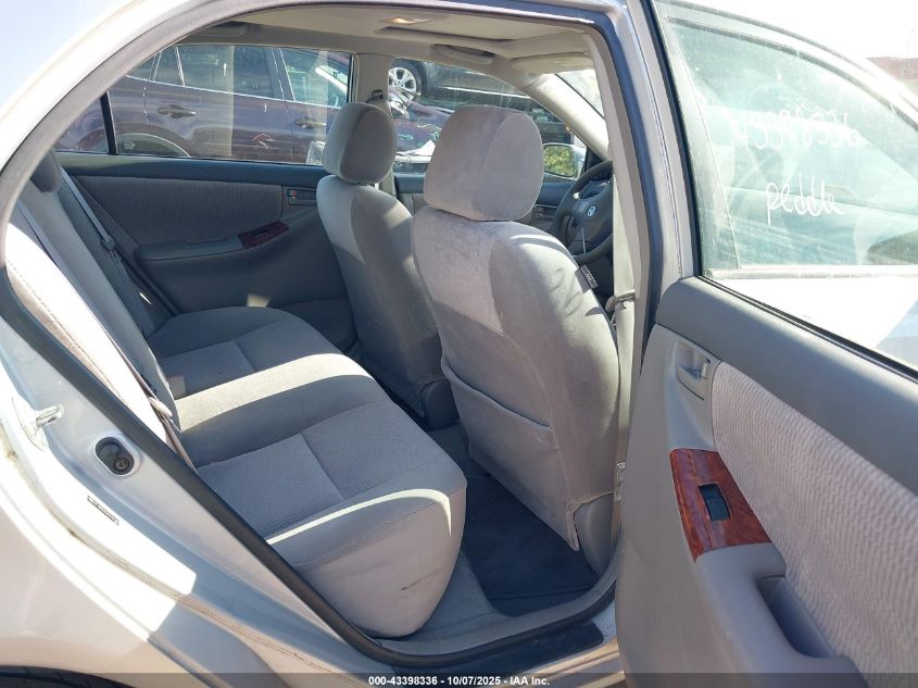 2005 Toyota Corolla Le VIN: 2T1BR30E85C444185 Lot: 43398336