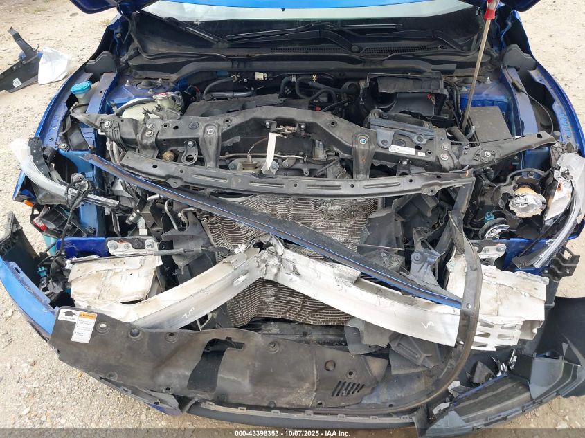 2016 Honda Civic Lx VIN: 19XFC2F51GE025653 Lot: 43398353