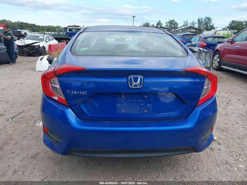 2016 Honda Civic Lx VIN: 19XFC2F51GE025653 Lot: 43398353