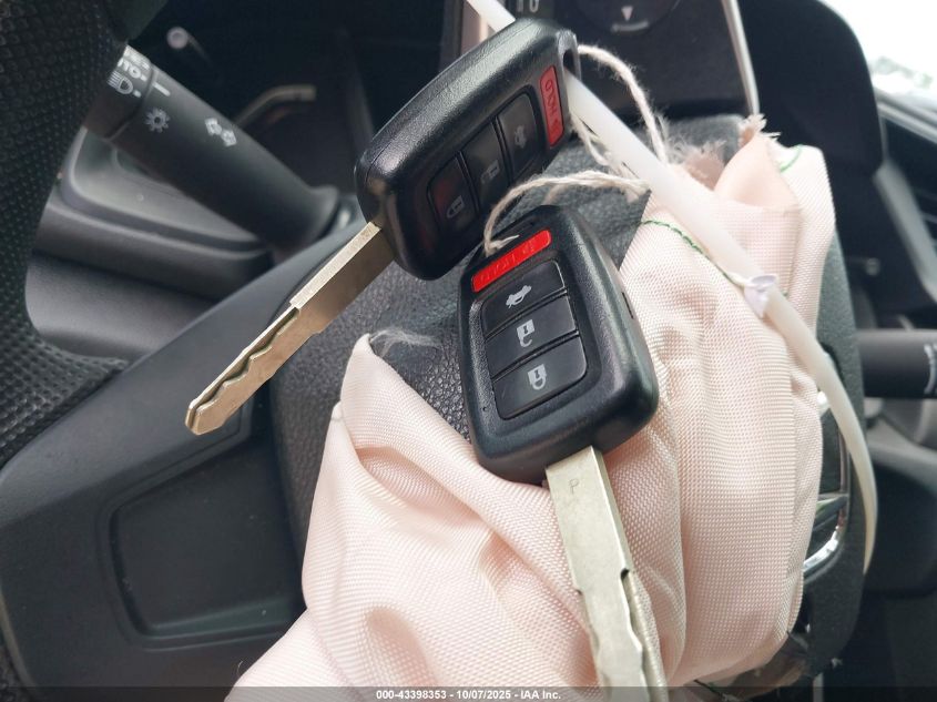 2016 Honda Civic Lx VIN: 19XFC2F51GE025653 Lot: 43398353