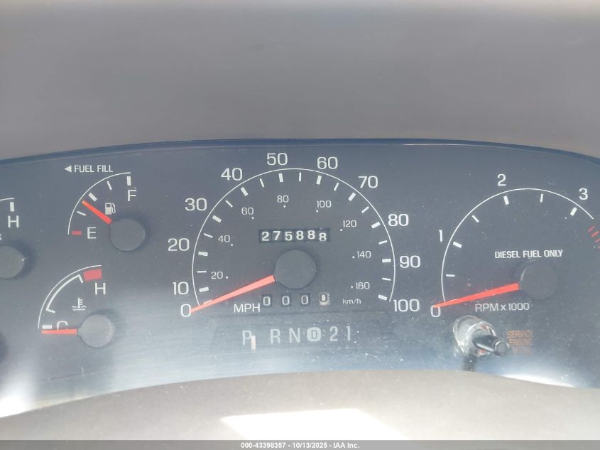 2001 Ford F-250 Lariat/Xl/Xlt VIN: 3FTNW21F21MA62209 Lot: 43398357