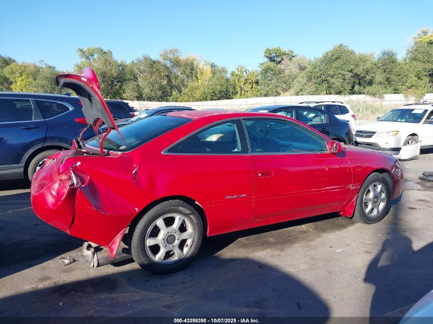 1999 Toyota Camry Solara Sle VIN: 2T1CF22PXXC196403 Lot: 43398390