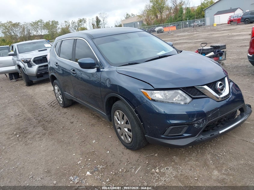 2016 NISSAN ROGUE S/SL/SV - KNMAT2MV7GP694572