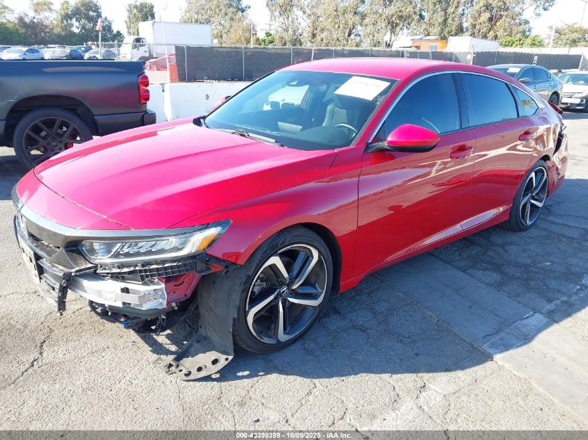 2020 Honda Accord Sport VIN: 01HGCV1F37LA08702 Lot: 43398399