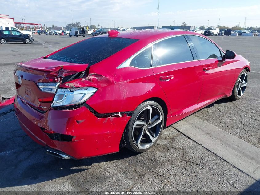 2020 Honda Accord Sport VIN: 01HGCV1F37LA08702 Lot: 43398399