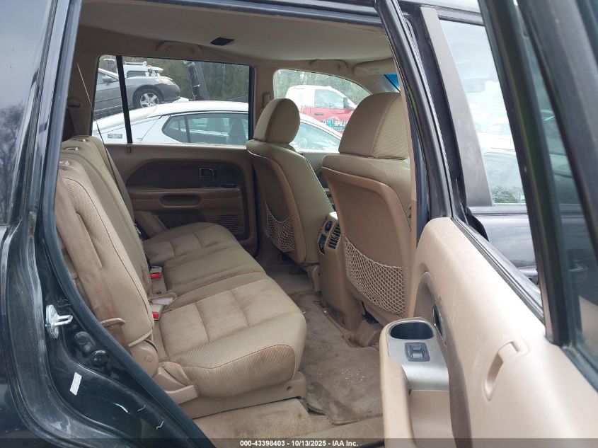 2008 Honda Pilot Vp VIN: 5FNYF18258B041976 Lot: 43398403