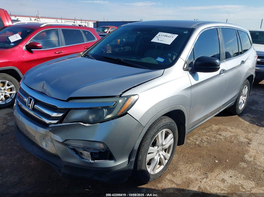 2018 HONDA PILOT LX 5FNYF5H12JB030518