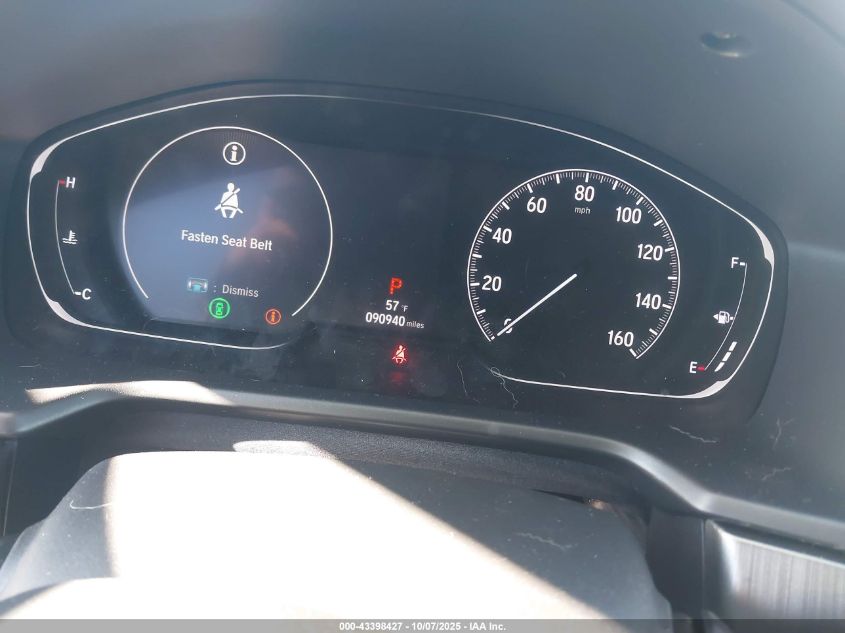 2019 Honda Accord Lx VIN: 1HGCV1F19KA131821 Lot: 43398427