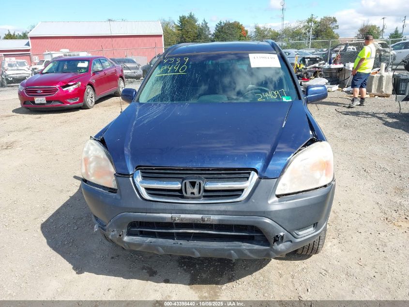 2004 Honda Cr-V Ex VIN: SHSRD77894U244097 Lot: 43398440
