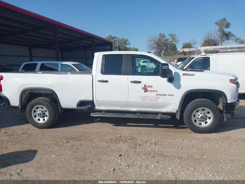 2022 Chevrolet Silverado 3500Hd 4Wd Long Bed Wt VIN: 1GC5YSE70NF303722 Lot: 43398447