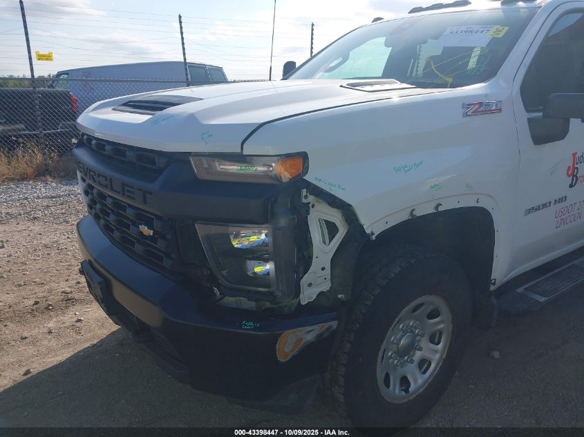 2022 Chevrolet Silverado 3500Hd 4Wd Long Bed Wt VIN: 1GC5YSE70NF303722 Lot: 43398447
