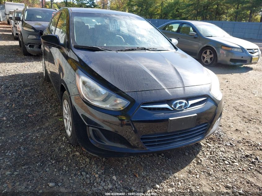 2012 Hyundai Accent Gls VIN: KMHCT4AEXCU038382 Lot: 43398450