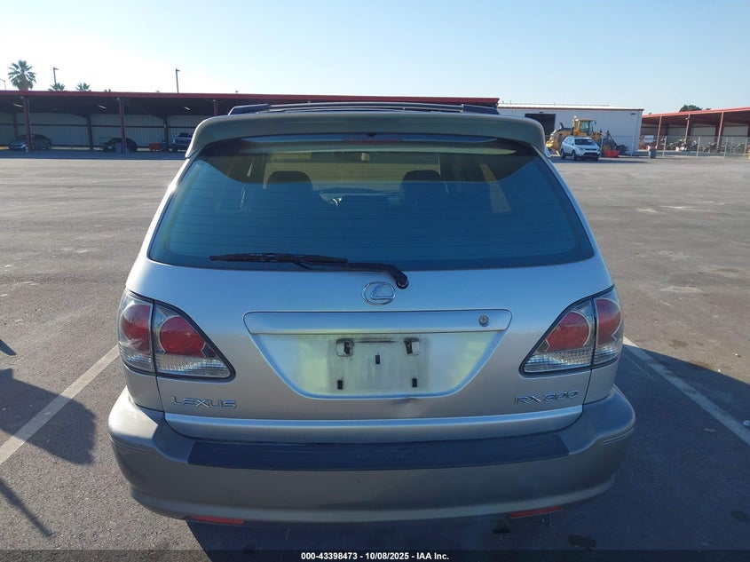 2001 Lexus Rx 300 VIN: JTJGF10U610117988 Lot: 43398473
