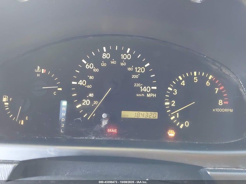 2001 Lexus Rx 300 VIN: JTJGF10U610117988 Lot: 43398473