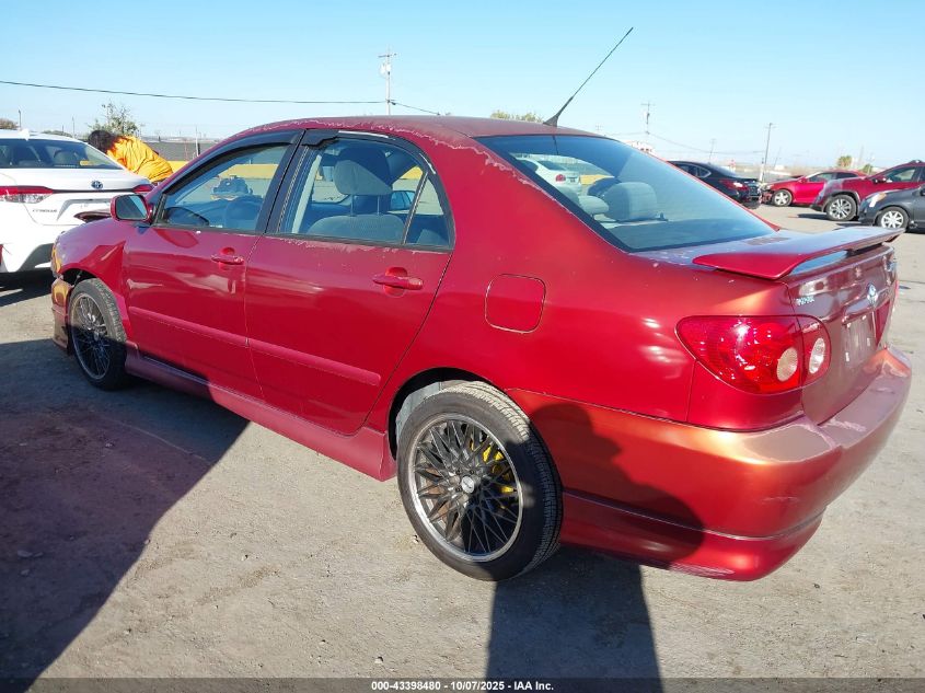 2006 Toyota Corolla S VIN: 1NXBR32E96Z623221 Lot: 43398480
