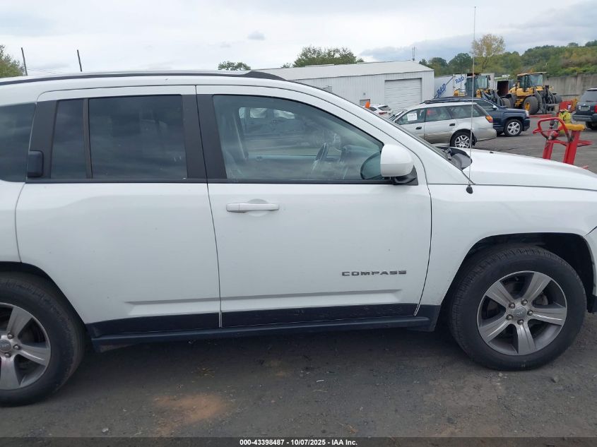 2017 Jeep Compass High Altitude 4X4 VIN: 1C4NJDEB7HD177797 Lot: 43398487