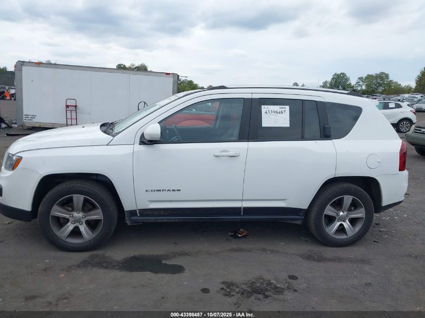 2017 Jeep Compass High Altitude 4X4 VIN: 1C4NJDEB7HD177797 Lot: 43398487