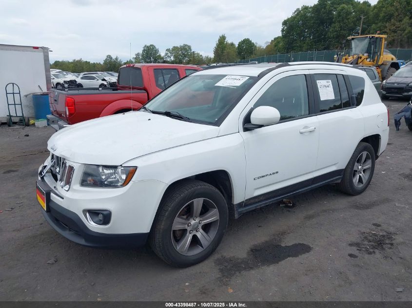 2017 Jeep Compass High Altitude 4X4 VIN: 1C4NJDEB7HD177797 Lot: 43398487