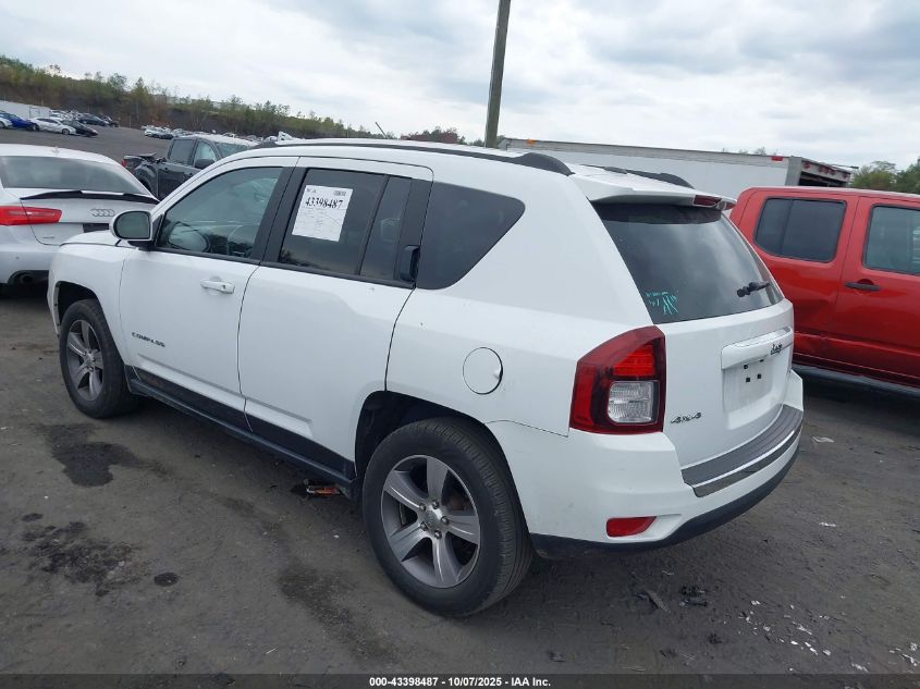 2017 Jeep Compass High Altitude 4X4 VIN: 1C4NJDEB7HD177797 Lot: 43398487