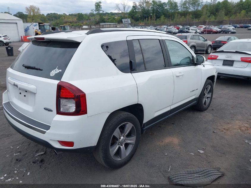 2017 Jeep Compass High Altitude 4X4 VIN: 1C4NJDEB7HD177797 Lot: 43398487