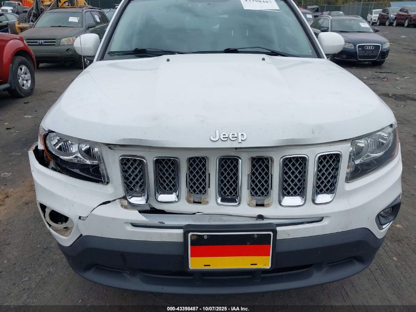 2017 Jeep Compass High Altitude 4X4 VIN: 1C4NJDEB7HD177797 Lot: 43398487