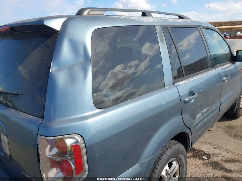 2008 Honda Pilot Vp VIN: 5FNYF18238B028790 Lot: 43398491