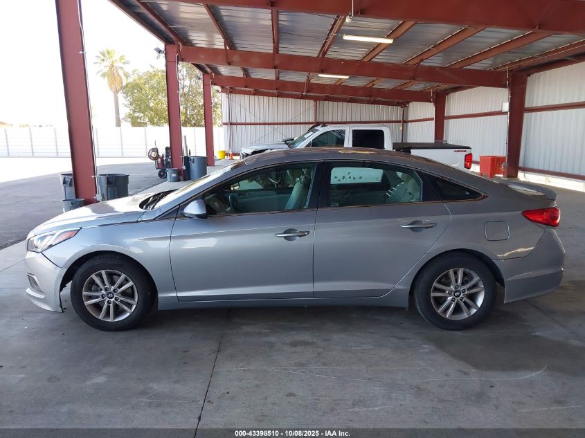 2017 Hyundai Sonata Se VIN: 5NPE24AF2HH562927 Lot: 43398510