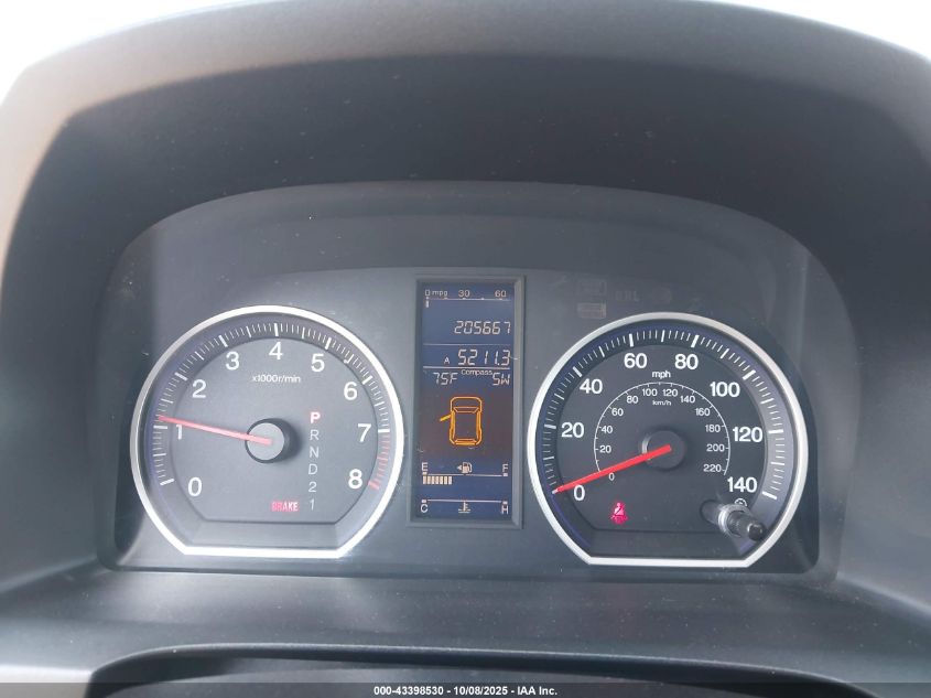 2011 Honda Cr-V Ex-L VIN: 5J6RE3H76BL049890 Lot: 43398530