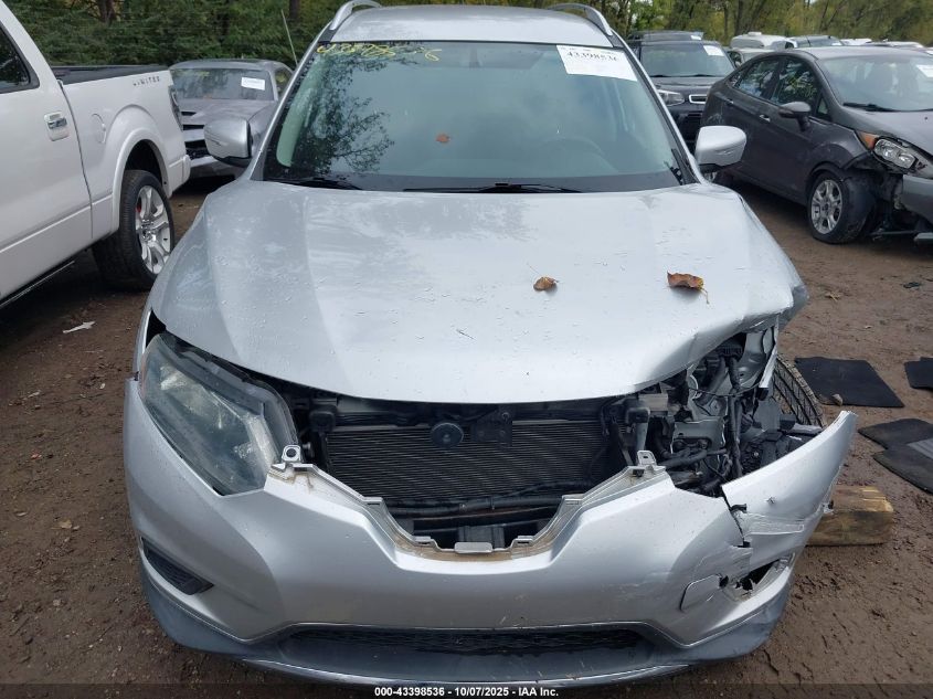 2015 Nissan Rogue Sv VIN: KNMAT2MV6FP530583 Lot: 43398536