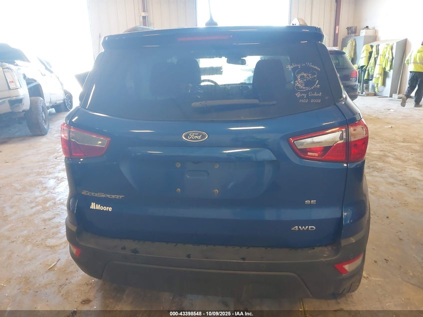 2018 FORD ECOSPORT SE MAJ6P1UL2JC214641