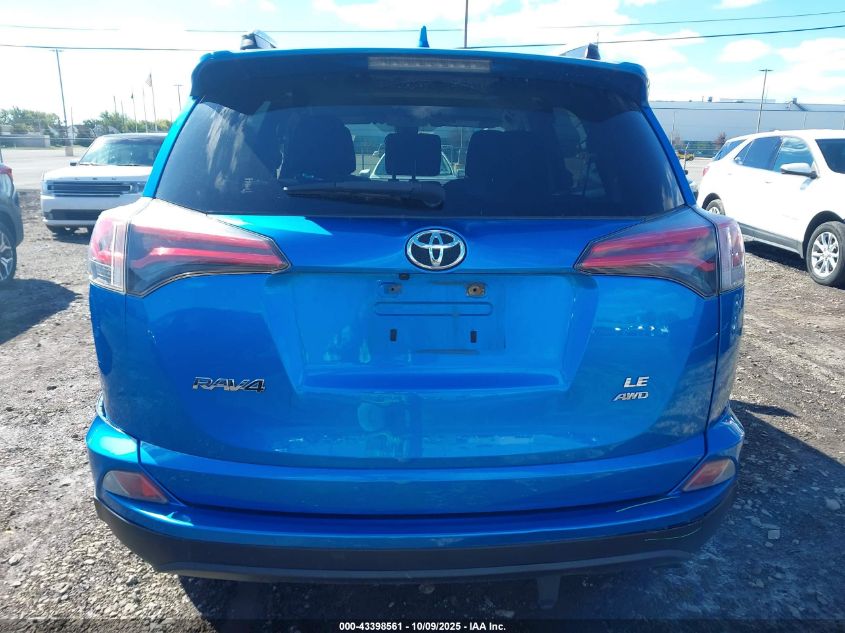 2018 Toyota Rav4 Le VIN: JTMBFREV3JJ725846 Lot: 43398561