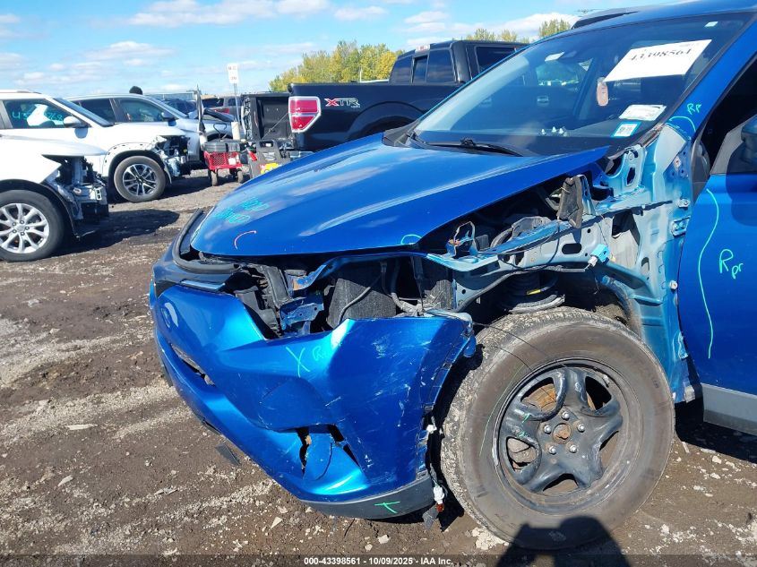 2018 Toyota Rav4 Le VIN: JTMBFREV3JJ725846 Lot: 43398561