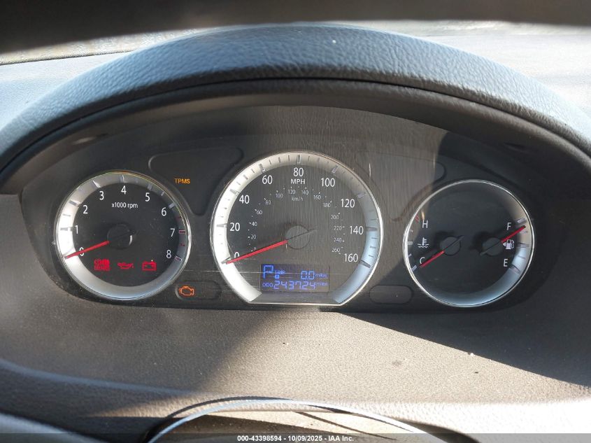 2010 Hyundai Sonata Gls VIN: 5NPET4AC2AH650076 Lot: 43398594