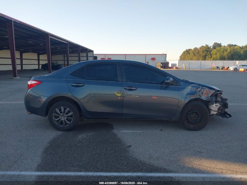 2014 Toyota Corolla L VIN: 2T1BURHE8EC154339 Lot: 43398597