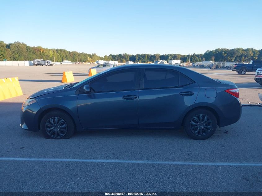 2014 Toyota Corolla L VIN: 2T1BURHE8EC154339 Lot: 43398597