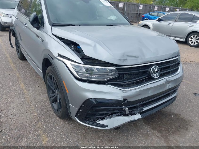 2024 Volkswagen Tiguan 2.0T Se R-Line Black VIN: 3VV8B7AX5RM052219 Lot: 43398599