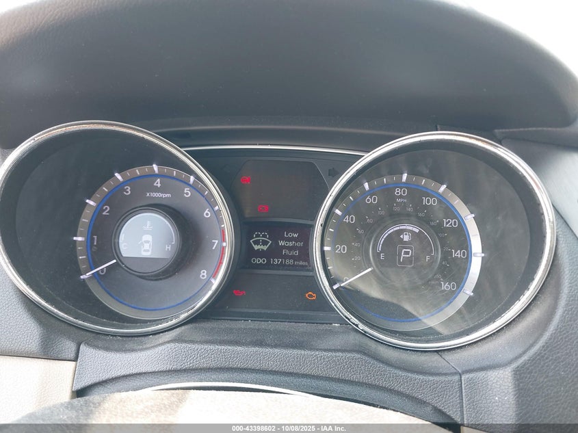 2014 Hyundai Sonata Gls VIN: 5NPEB4AC3EH902619 Lot: 43398602