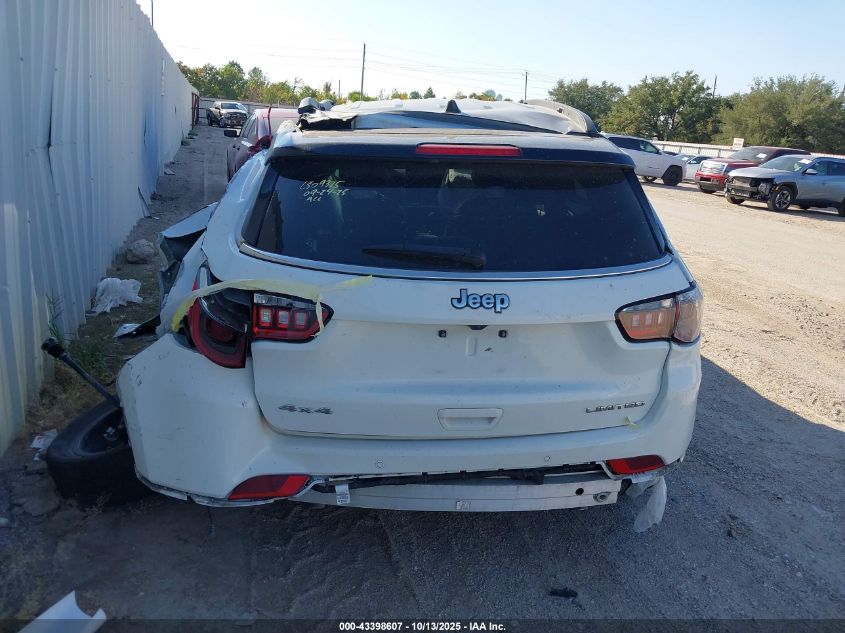 2023 Jeep Compass Limited 4X4 VIN: 3C4NJDCN2PT567423 Lot: 43398607