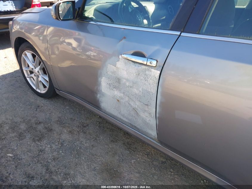 2009 Nissan Maxima 3.5 S VIN: 1N4AA51E99C828168 Lot: 43398616