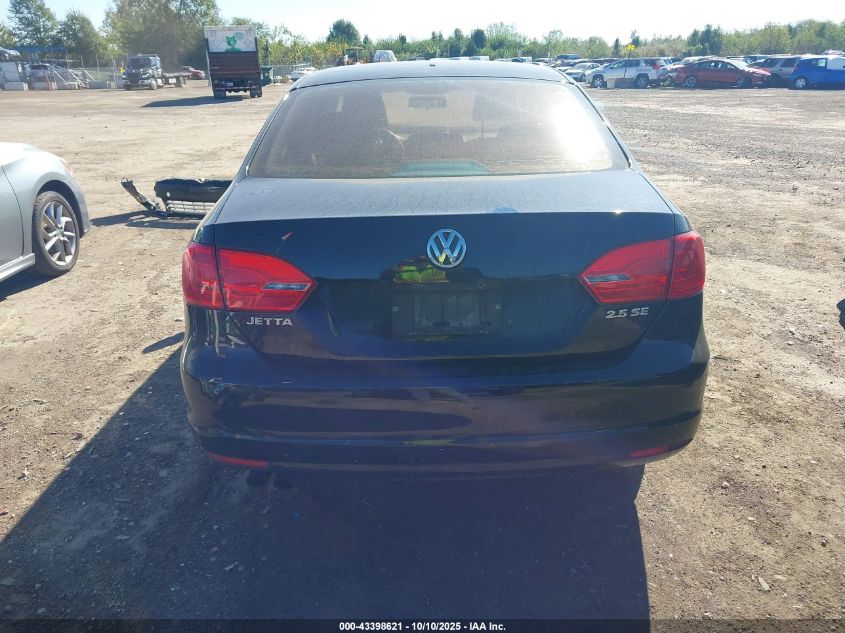 2013 Volkswagen Jetta 2.5L Se VIN: 3VWDP7AJ7DM368821 Lot: 43398621
