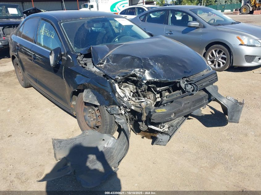 2013 Volkswagen Jetta 2.5L Se VIN: 3VWDP7AJ7DM368821 Lot: 43398621