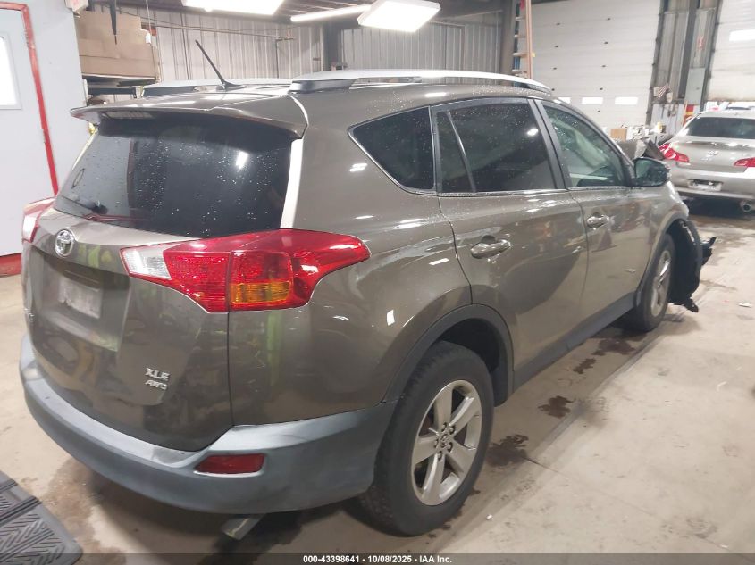 2015 Toyota Rav4 Xle VIN: 2T3RFREV0FW319076 Lot: 43398641